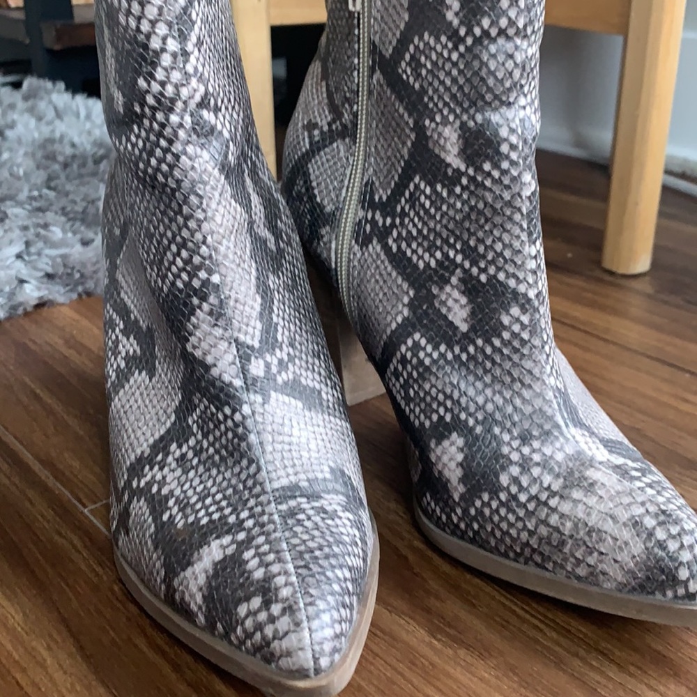 Snake Boot Heels